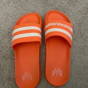 Whataburger Slides Size 7